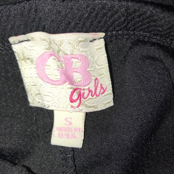 GB Girls Black Leggings - Picture 4 of 4